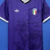 Italy 2025/26 Purple Special Edition Training Shirt - Front View | KFCOOL