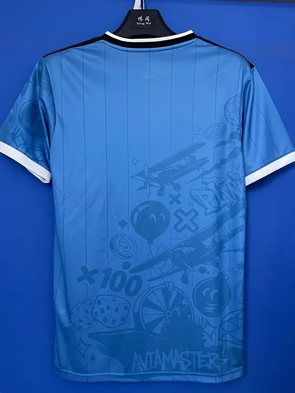 Italy 2025/26 Special Edition Training Shirt - Back View | KFCOOL