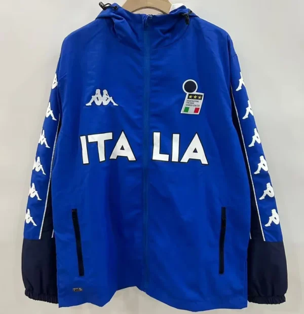 Italy 2025/26 Windbreaker - Front View - KFCool – Football Jerseys & Soccer Kits Store Italy 2025/26 Windbreaker - Front View | KFCOOL