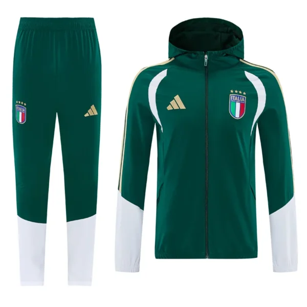 Italy 2025/26 Windbreaker Suit - Front View - KFCool – Football Jerseys & Soccer Kits Store Italy 2025/26 Windbreaker Suit - Front View | KFCOOL