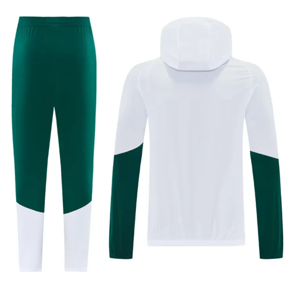 Italy 2025/26 White Windbreaker Suit - Back View - KFCool – Football Jerseys & Soccer Kits Store Italy 2025/26 White Windbreaker Suit - Back View | KFCOOL