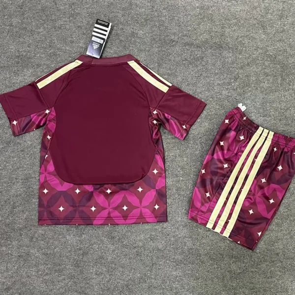 Italy 2026/27 Goalkeeper Kids Kit Fan Version - Back View | KFCOOL