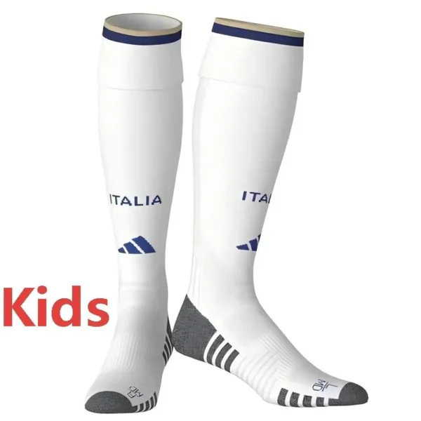 Italy 2026/27 Home Socks - Front View | KFCOOL