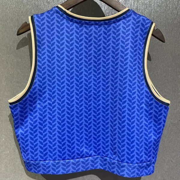 Italy 2026/27 Home Sleeveless Women Yoga Vest - Back View | KFCOOL