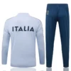 Italy 2026/27 Sky Blue Half Pull Tracksuit - Back View | KFCOOL