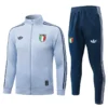 Italy 2026/27 Sky Blue Jacket Tracksuit - Front View | KFCOOL