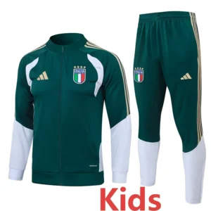 Italy 2026/27 Kids Jacket Tracksuit - Front View | KFCOOL