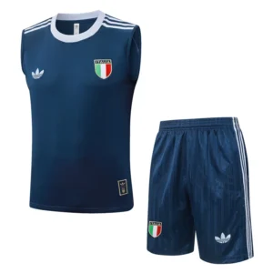 Italy 2026/27 Sleeveless Shorts - Front View Italy 2026/27 Sleeveless Shorts - Front View | KFCOOL