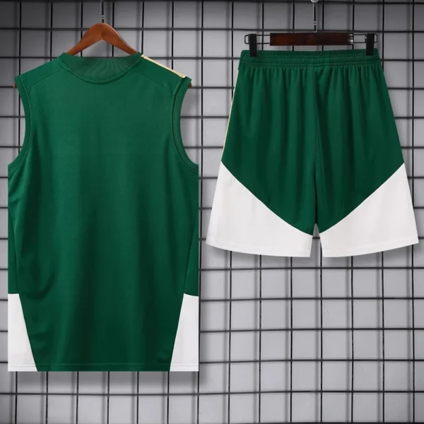 Italy 2026/27 Green Sleeveless Shorts - Back View Italy 2026/27 Green Sleeveless Shorts - Back View | KFCOOL