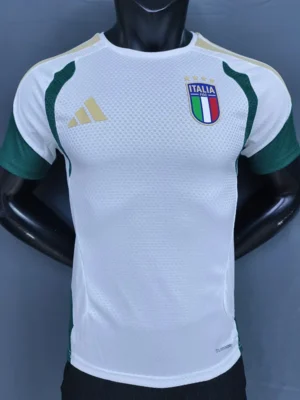 Italy 2026/27 White Training Shirt Player Version - Front View | KFCOOL