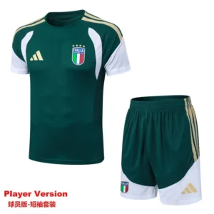 Italy 2026/27 Training Short Suit Player Version - Front View Italy 2026/27 Training Short Suit Player Version - Front View | KFCOOL