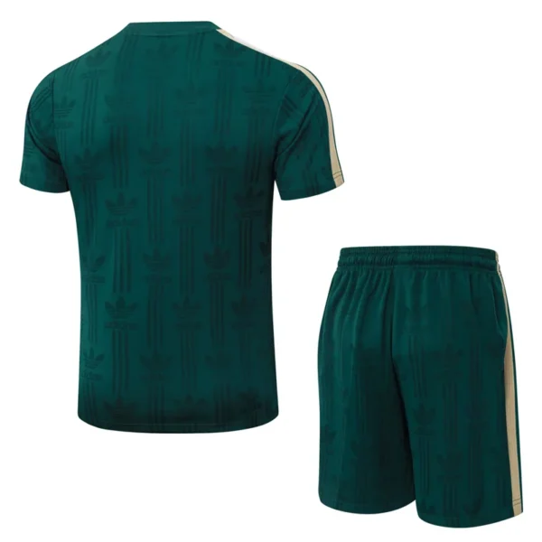 Italy 2026/27 Green Training Short Suit Player Version - Back View | KFCOOL