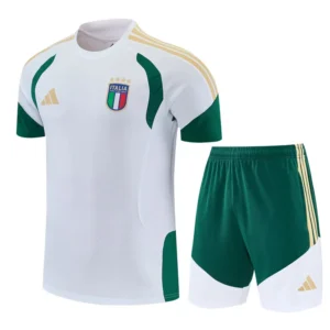 Italy 2026/27 White Training Short Suit - Front View | KFCOOL
