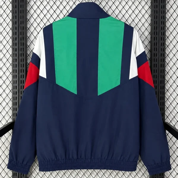 Italy 2026/27 Blue Windbreaker - Back View | KFCOOL