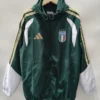 Italy 2026/27 Green Windbreaker - Front View - KFCool – Football Jerseys & Soccer Kits Store Italy 2026/27 Green Windbreaker - Front View | KFCOOL