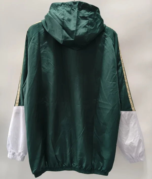 Italy 2026/27 Green Windbreaker - Back View - KFCool – Football Jerseys & Soccer Kits Store Italy 2026/27 Green Windbreaker - Back View | KFCOOL