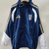 Italy 2026/27 Royal Blue Windbreaker - Front View | KFCOOL
