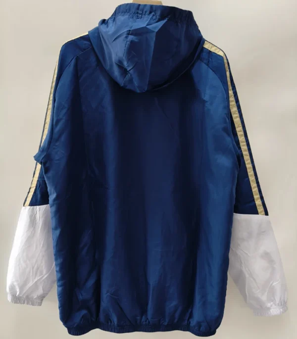 Italy 2026/27 Royal Blue Windbreaker - Back View | KFCOOL
