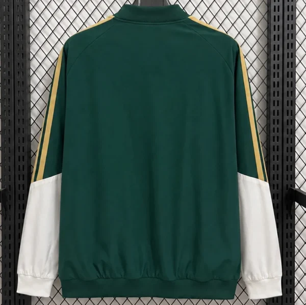 Italy 2026/27 Green White Windbreaker - Back View | KFCOOL