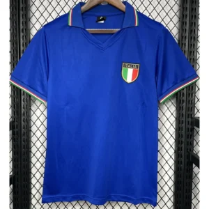 Italy 1982/83 Retro Home Jersey Fan Version - Front View Italy 1982/83 Retro Home Jersey Fan Version - Front View | KFCOOL