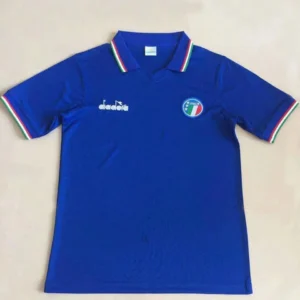 Italy 1986/87 Retro Home Jersey Fan Version - Front View Italy 1986/87 Retro Home Jersey Fan Version - Front View | KFCOOL