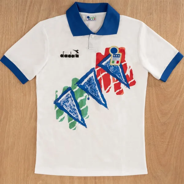 Italy 1994/95 Retro Training Shirt - Front View | KFCOOL