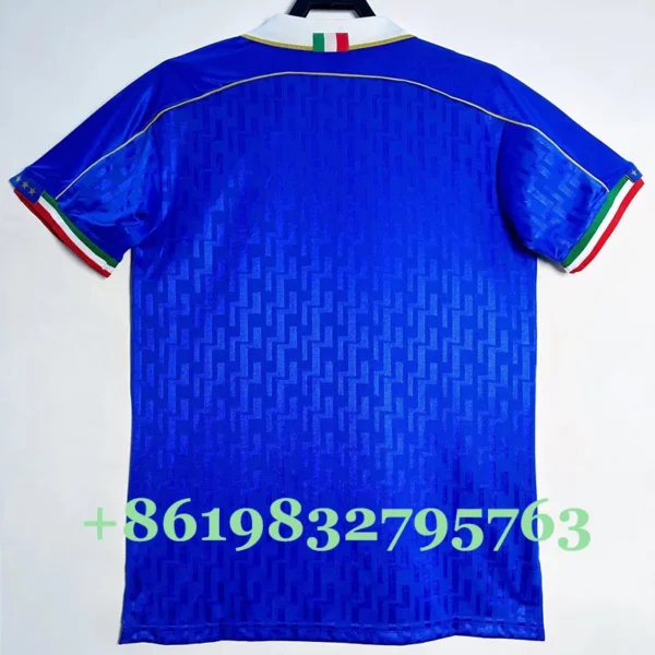 Italy 1995/96 Retro Home Jersey Fan Version - Back View Italy 1995/96 Retro Home Jersey Fan Version - Back View | KFCOOL