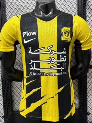 Al Ittihad 2026/27 Home Jersey Player Version - Front View Al Ittihad 2026/27 Home Jersey Player Version - Front View | KFCOOL