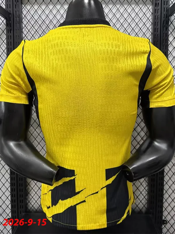 Al Ittihad 2026/27 Home Jersey Player Version - Back View Al Ittihad 2026/27 Home Jersey Player Version - Back View | KFCOOL