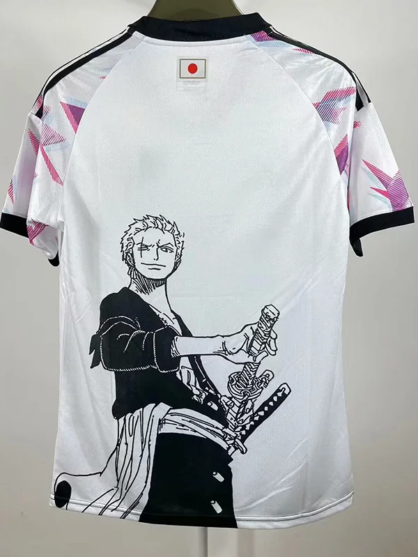 Japan 2024/25 White Special Edition Jersey Fan Version - Back View Japan 2024/25 White Special Edition Jersey Fan Version - Back View | KFCOOL