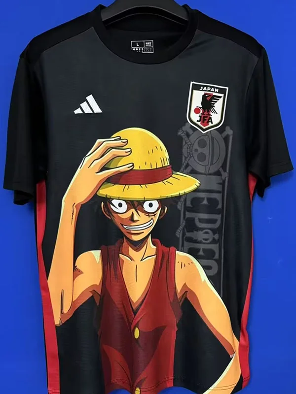 Japan 2025/26 Black Red Special Edition Jersey Fan Version - Front View Japan 2025/26 Black Red Special Edition Jersey Fan Version - Front View | KFCOOL