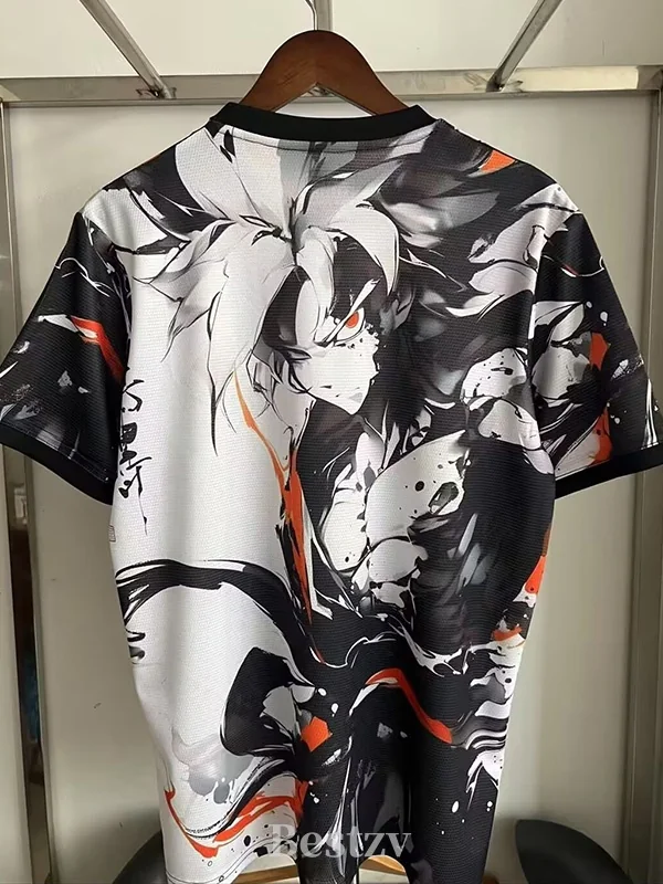 Japan 2025/26 Grey Special Edition Jersey Fan Version - Back View Japan 2025/26 Grey Special Edition Jersey Fan Version - Back View | KFCOOL