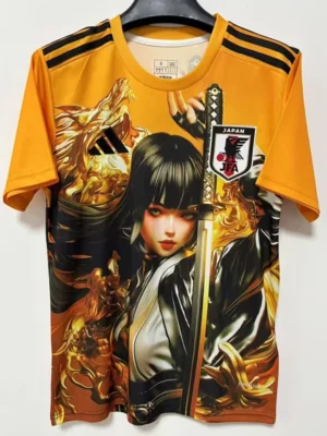 Japan 2025/26 Pink Orange Special Edition Jersey Fan Version - Front View Japan 2025/26 Pink Orange Special Edition Jersey Fan Version - Front View | KFCOOL