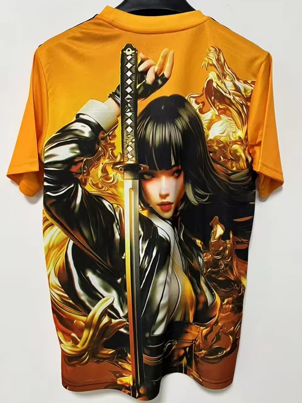 Japan 2025/26 Pink Orange Special Edition Jersey Fan Version - Back View | KFCOOL