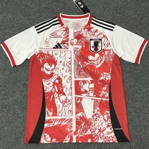 Japan 2025/26 Red White Special Edition Jersey Fan Version - Front View Japan 2025/26 Red White Special Edition Jersey Fan Version - Front View | KFCOOL