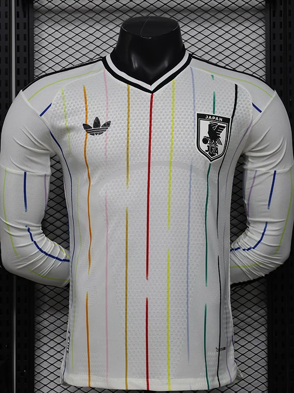 Japan 2026/27 Away Long Sleeve Jersey Player Version - Back View Japan 2026/27 Away Long Sleeve Jersey Player Version - Back View | KFCOOL