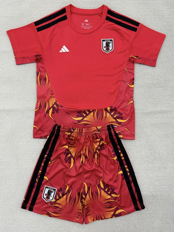 Japan 2026/27 Goalkeeper Kids Kit Fan Version - Front View | KFCOOL