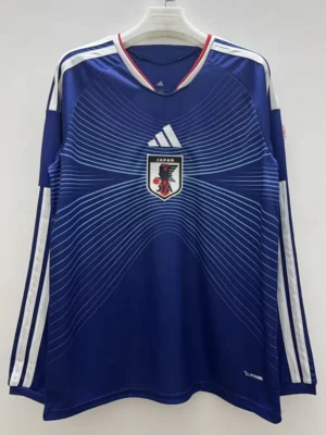 Japan 2026/27 Home Long Sleeve Jersey Fan Version - Front View | KFCOOL