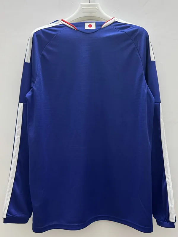 Japan 2026/27 Home Long Sleeve Jersey Fan Version - Back View | KFCOOL