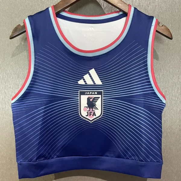 Japan 2026/27 Home Sleeveless Women Yoga Vest - Front View | KFCOOL