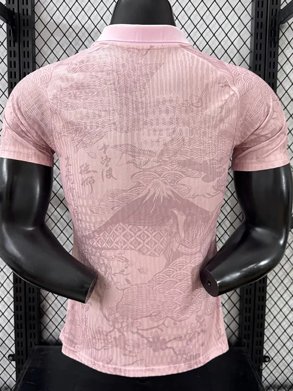 Japan 2026/27 Pink Special Edition Jersey Player Version - Back View | KFCOOL