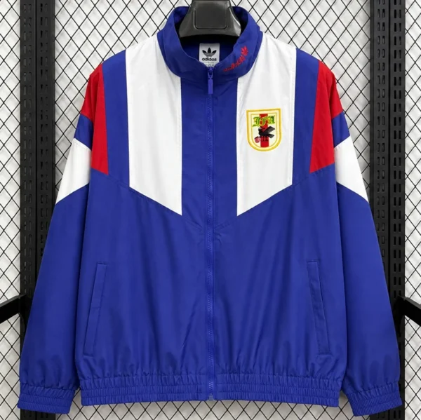 Japan 2026/27 Blue Windbreaker - Front View | KFCOOL