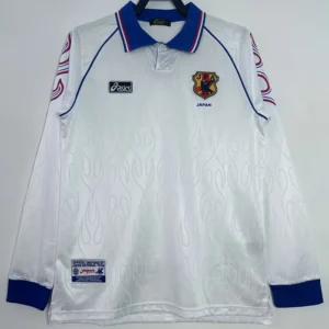 Japan 1998/99 Retro Away Long Sleeve Jersey Fan Version - Front View | KFCOOL