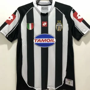 Juventus 2002/03 Retro Home Jersey Fan Version - Front View | KFCOOL