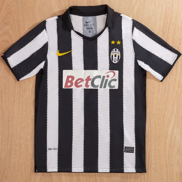 Juventus 2010/11 Retro Home Jersey Fan Version - Front View | KFCOOL