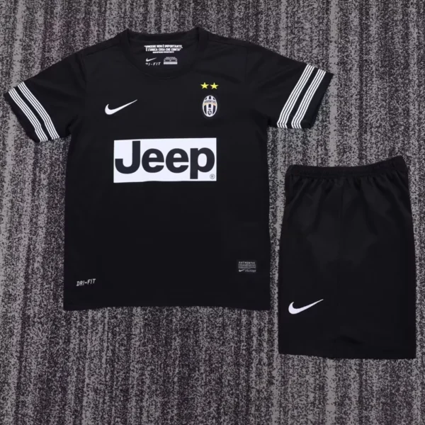 Juventus 2012/13 Retro Away Kids Kit Fan Version - Front View | KFCOOL