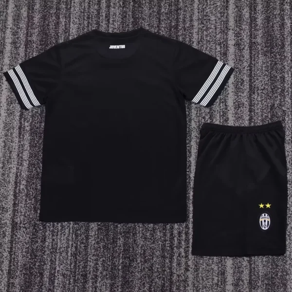 Juventus 2012/13 Retro Away Kids Kit Fan Version - Back View | KFCOOL