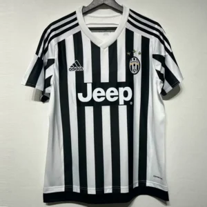 Juventus 2015/16 Retro Home Jersey Fan Version - Front View | KFCOOL