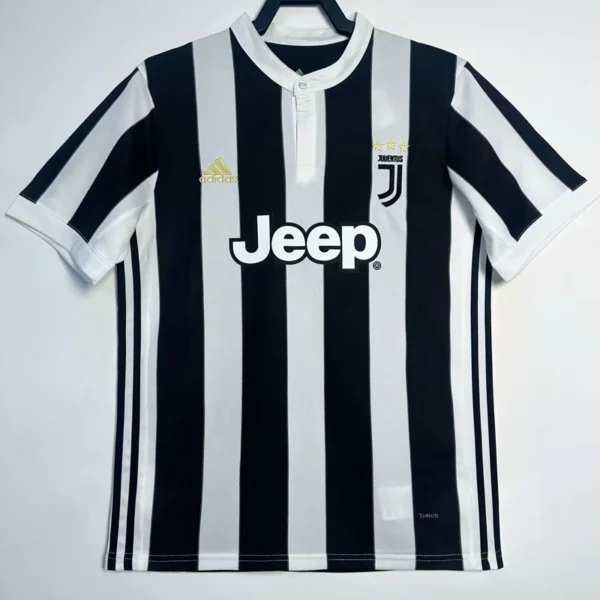 Juventus 2017/18 Home Jersey Fan Version - Front View | KFCOOL