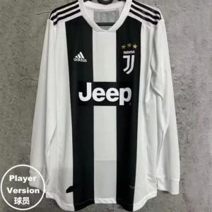 Juventus 2018/19 Home Long Sleeve Jersey Player Version - Front View Juventus 2018/19 Home Long Sleeve Jersey Player Version - Front View | KFCOOL